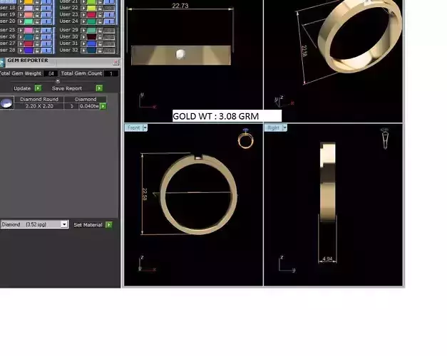 Band 3dm Render Details 