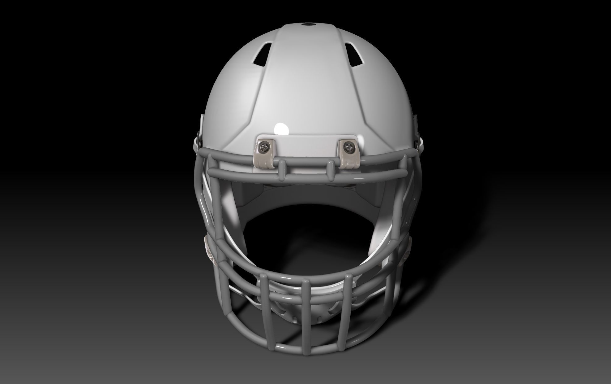NFL Riddell Speed helmet with padding 3D print model_9