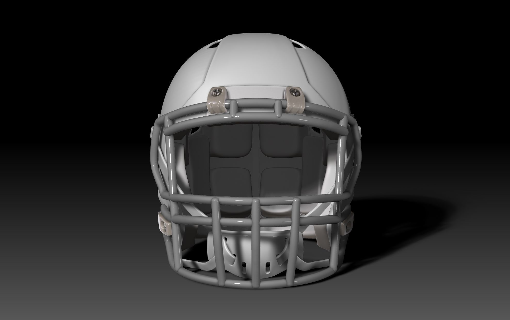 NFL Riddell Speed helmet with padding 3D print model_14