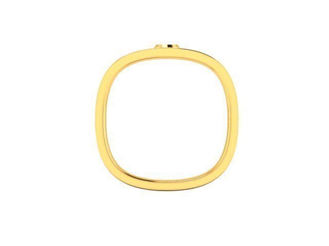 Band 3dm Render Details roman numerals diamond ring 3D print model_2