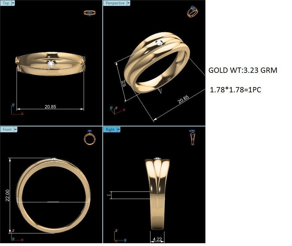 Band 3dm Render Details 3D print model_4