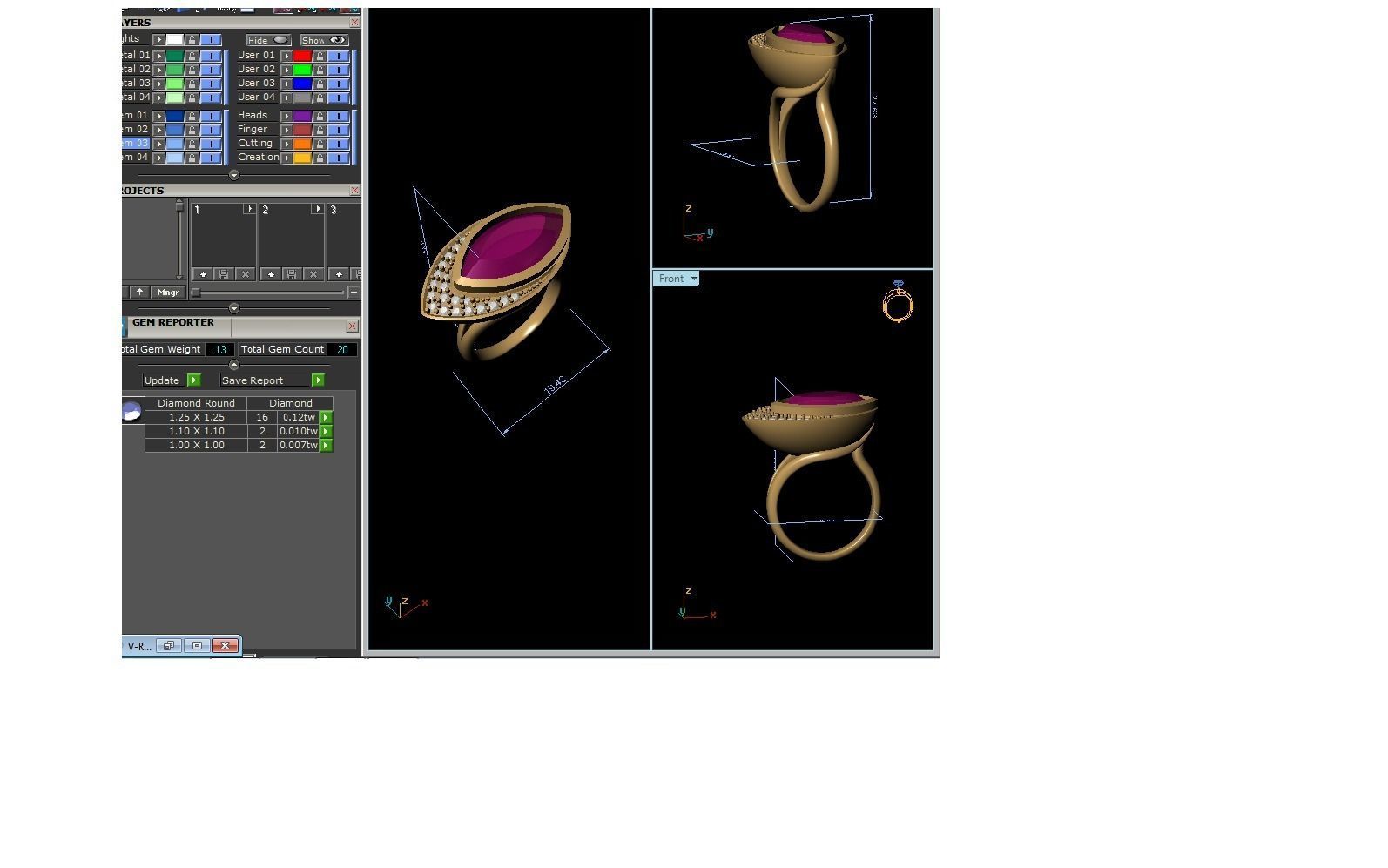 Band 3dm Render Details 3D print model_6