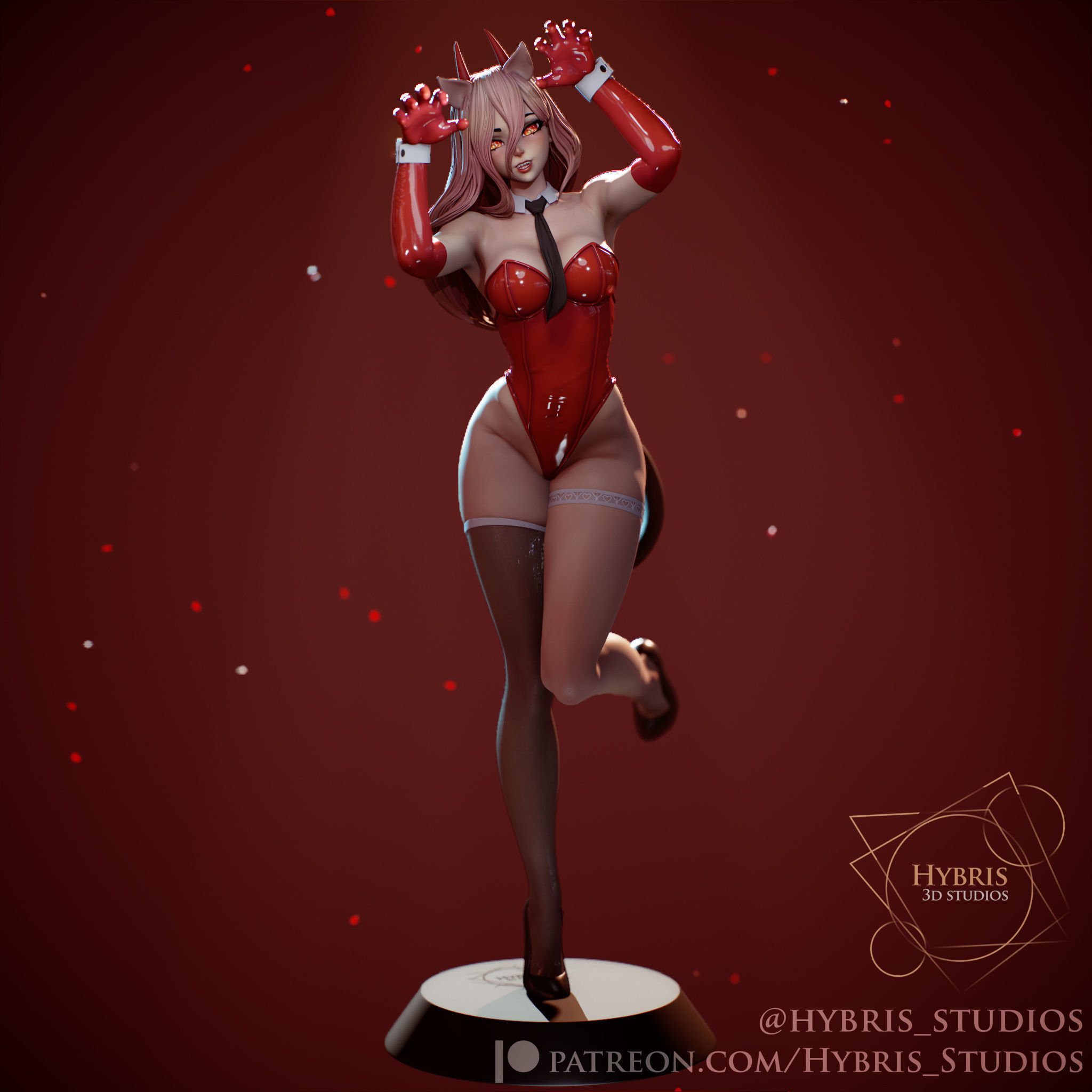Power Pin-Up  3D print model_2