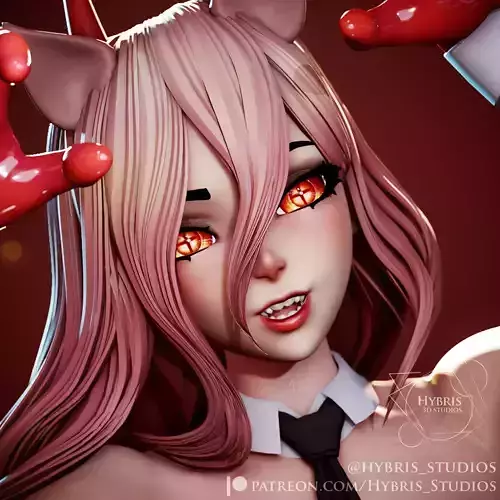 Power Pin-Up  3D print model