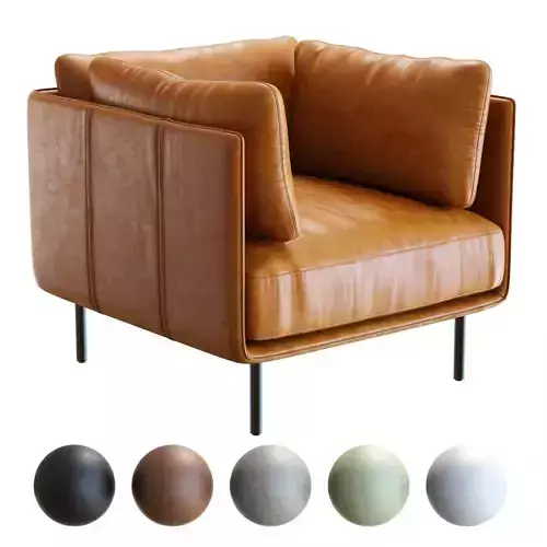 Crate and Barrel Wells Armchair