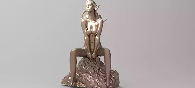 Female form Anatomy Siting Sculpture 1