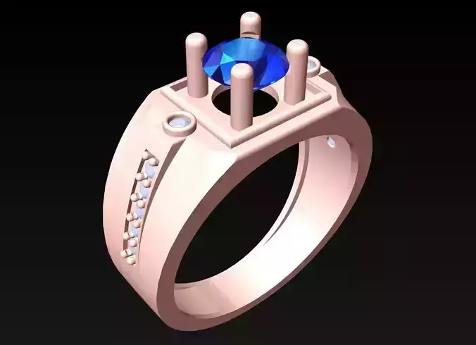 Diamond Rings - Mens Ring - N6946