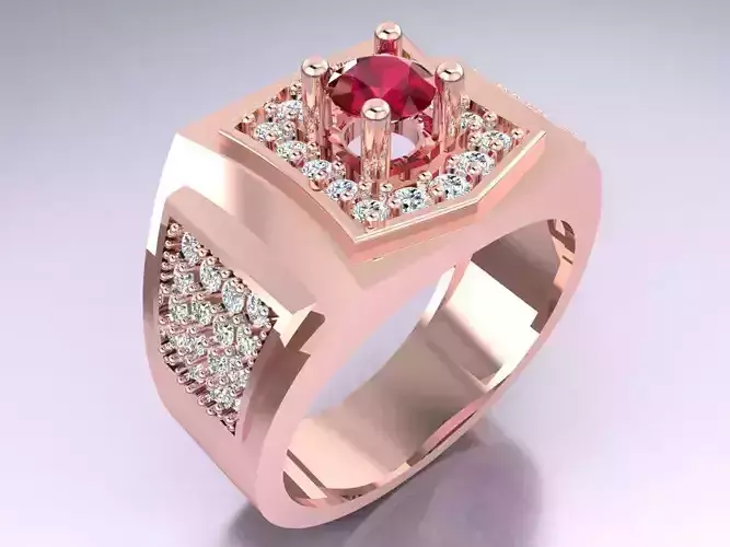 Diamond Rings - Mens Ring - N6945