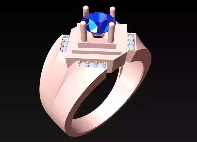 Diamond Rings - Mens Ring - N6942