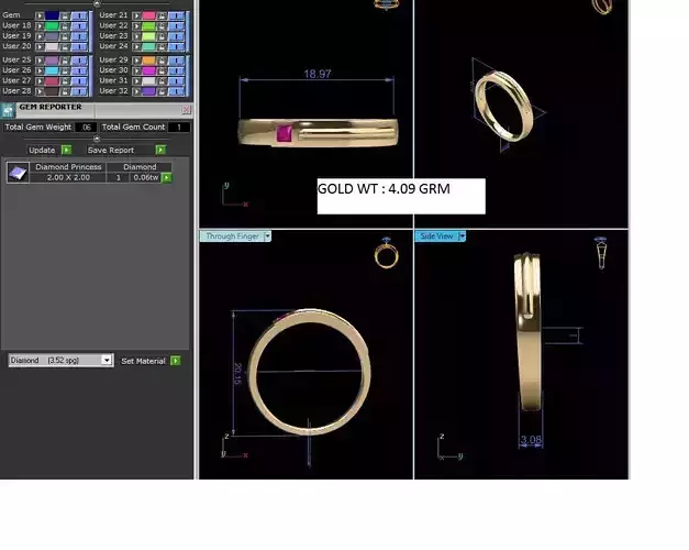 Band 3dm Render Details 