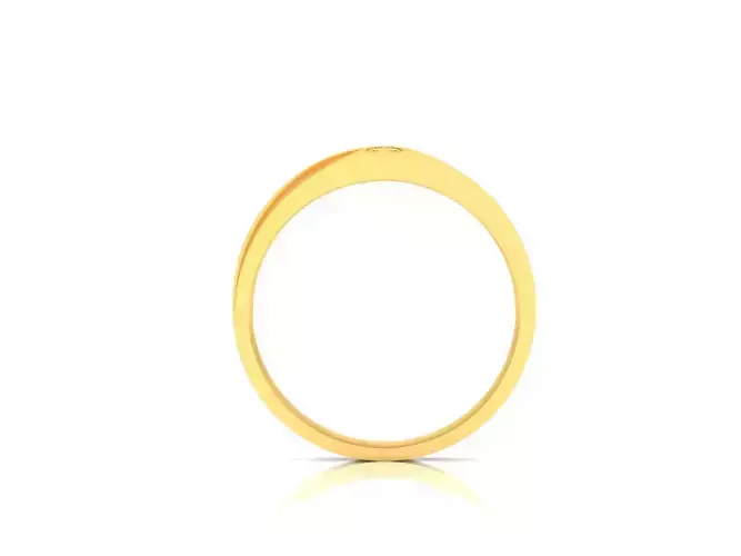 Band 3dm Render Details gold wedding