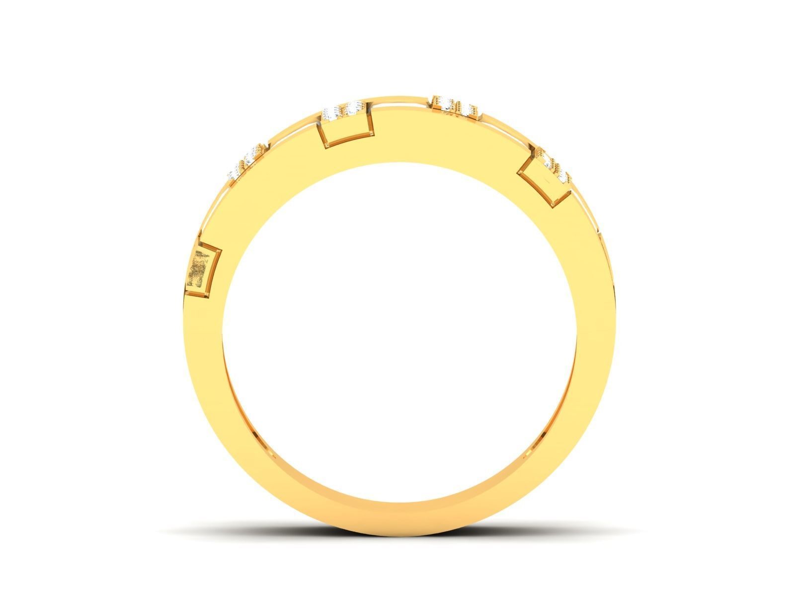 Band 3dm Render Details gold ring with rubies and diamonds 3D print model_42