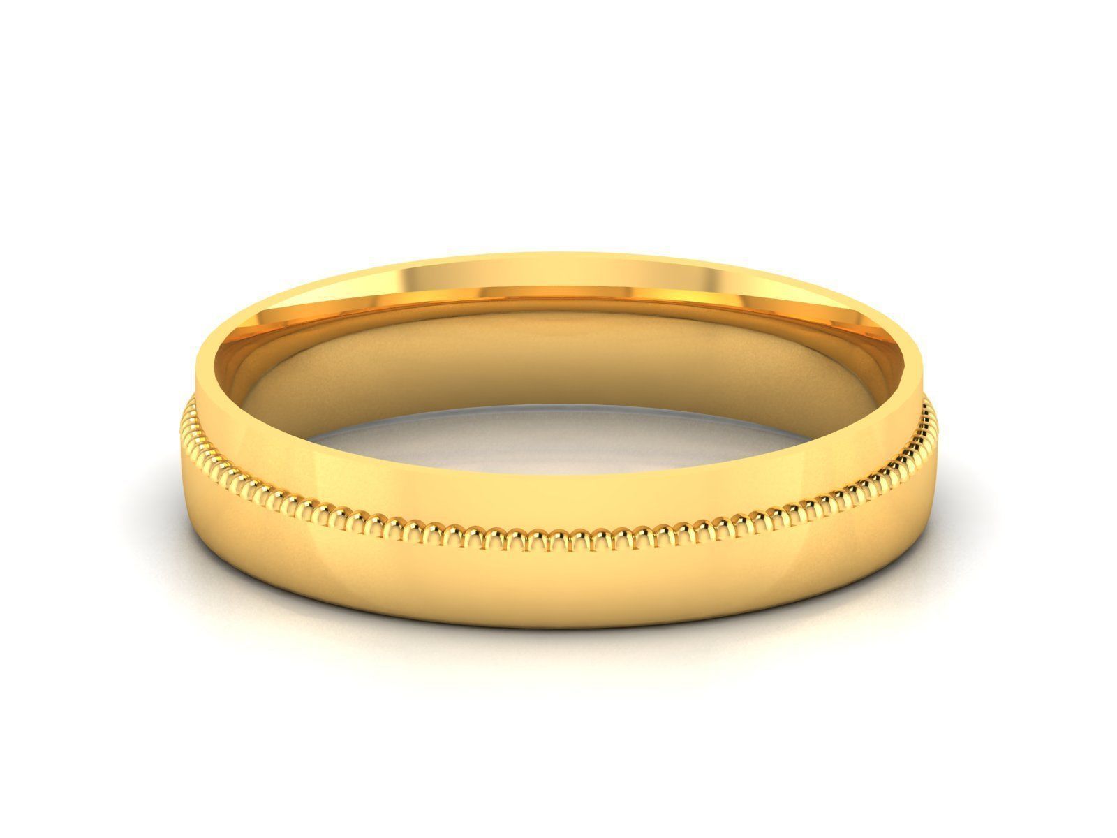 Band 3dm Render Details gold wedding 3D model 3D printable | CGTrader