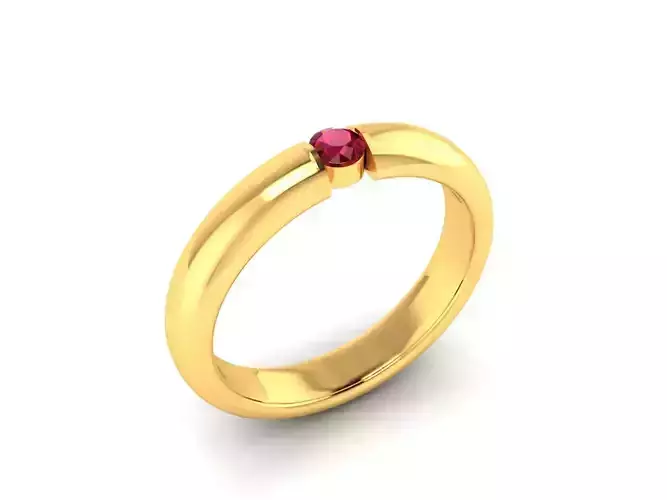 Women ring 3dm Render details