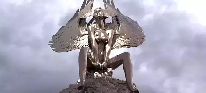 Egyptian goddess Grand Crown