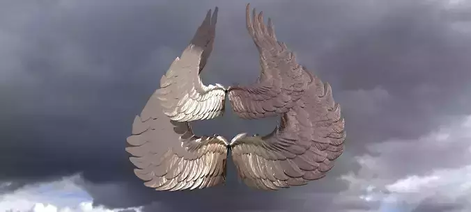 Egyptian Goddess wings 1