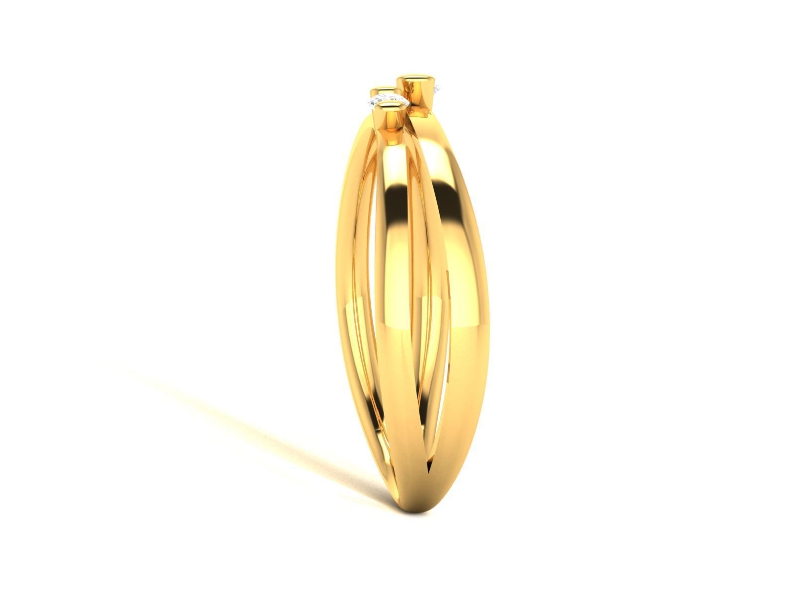 Women ring 3dm Render details 3D print model_29