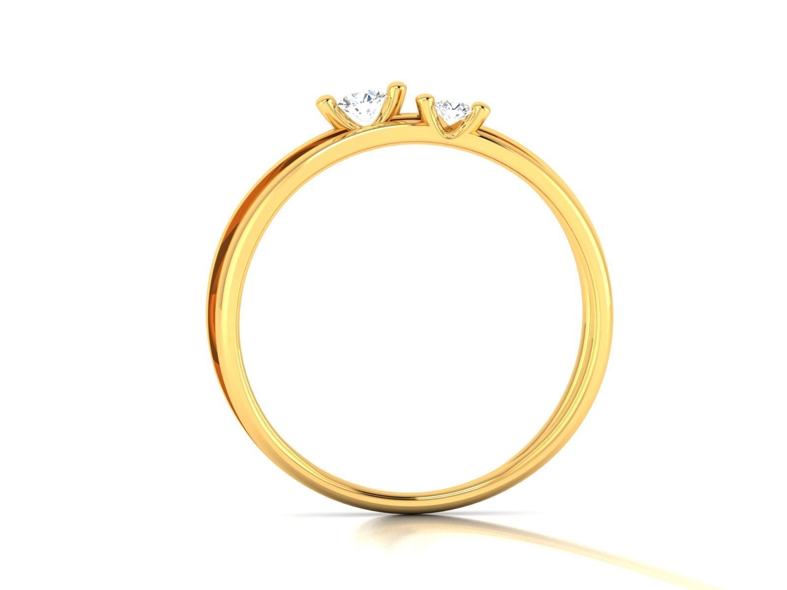 Women ring 3dm Render details 3D print model_36