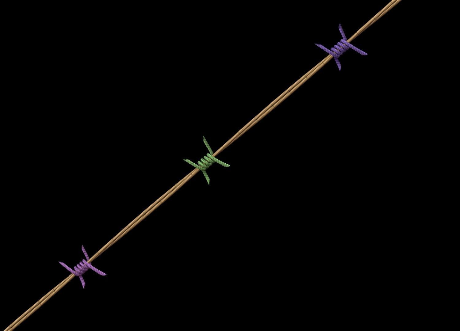 Barbed Wire 3D model_18