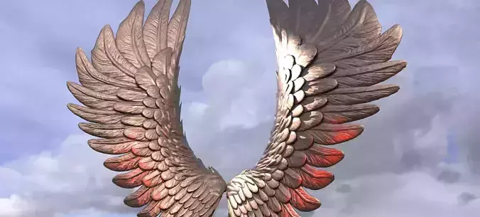 Egyptian Goddess wings 5 