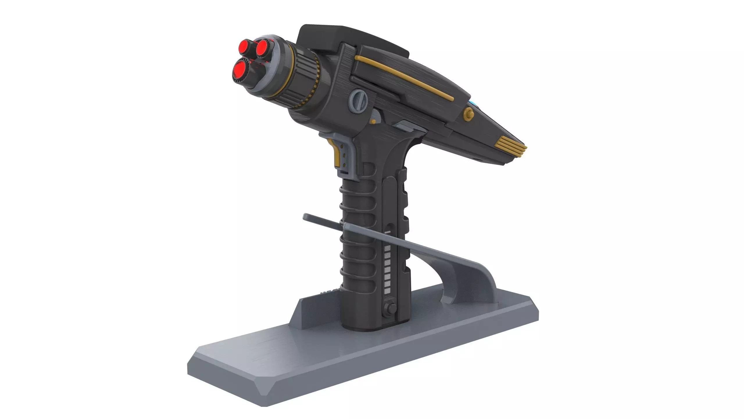 Discovery Phaser - Star Trek - Commercial - Printable - STL  3D print model_0