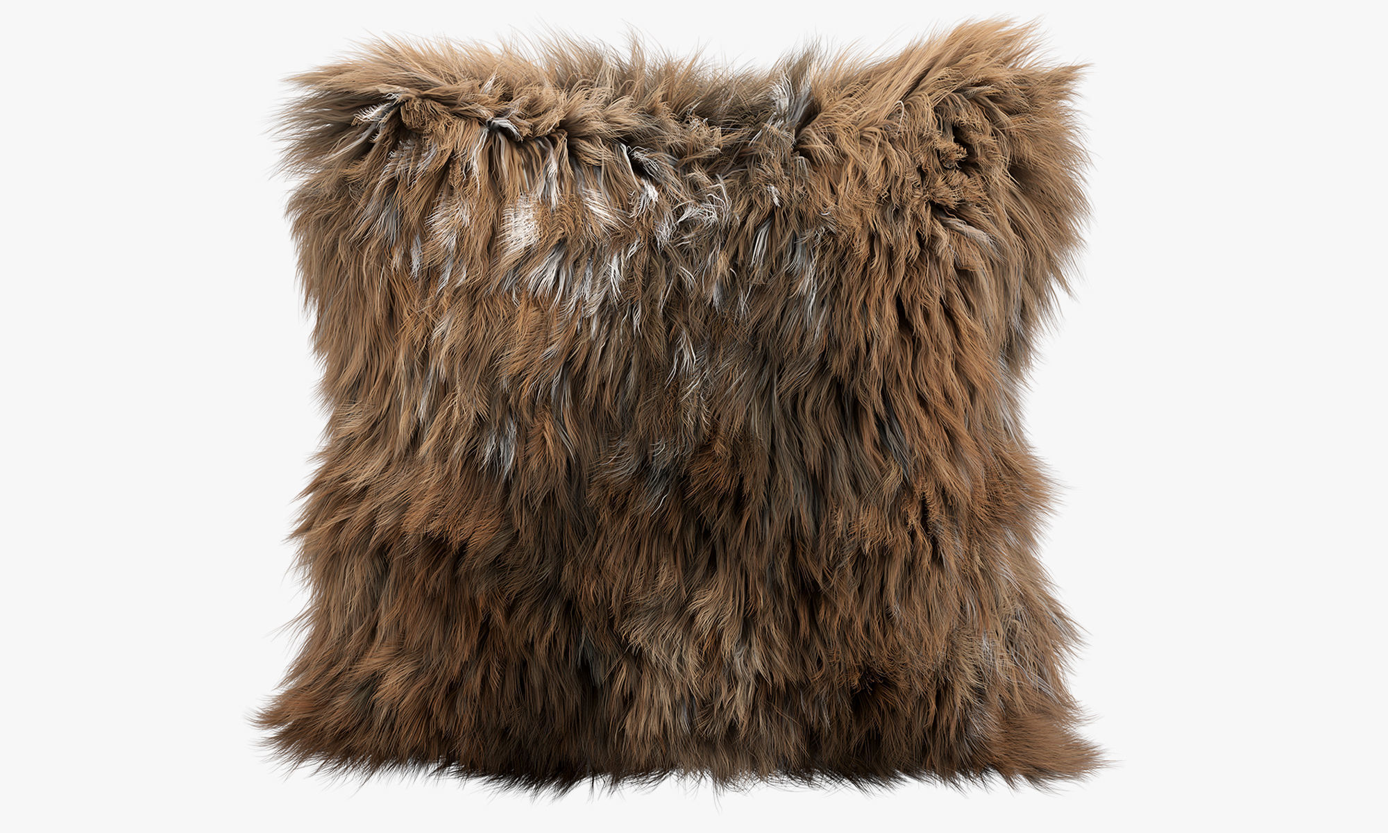 Collection of 38 fur pillows 3D model_9