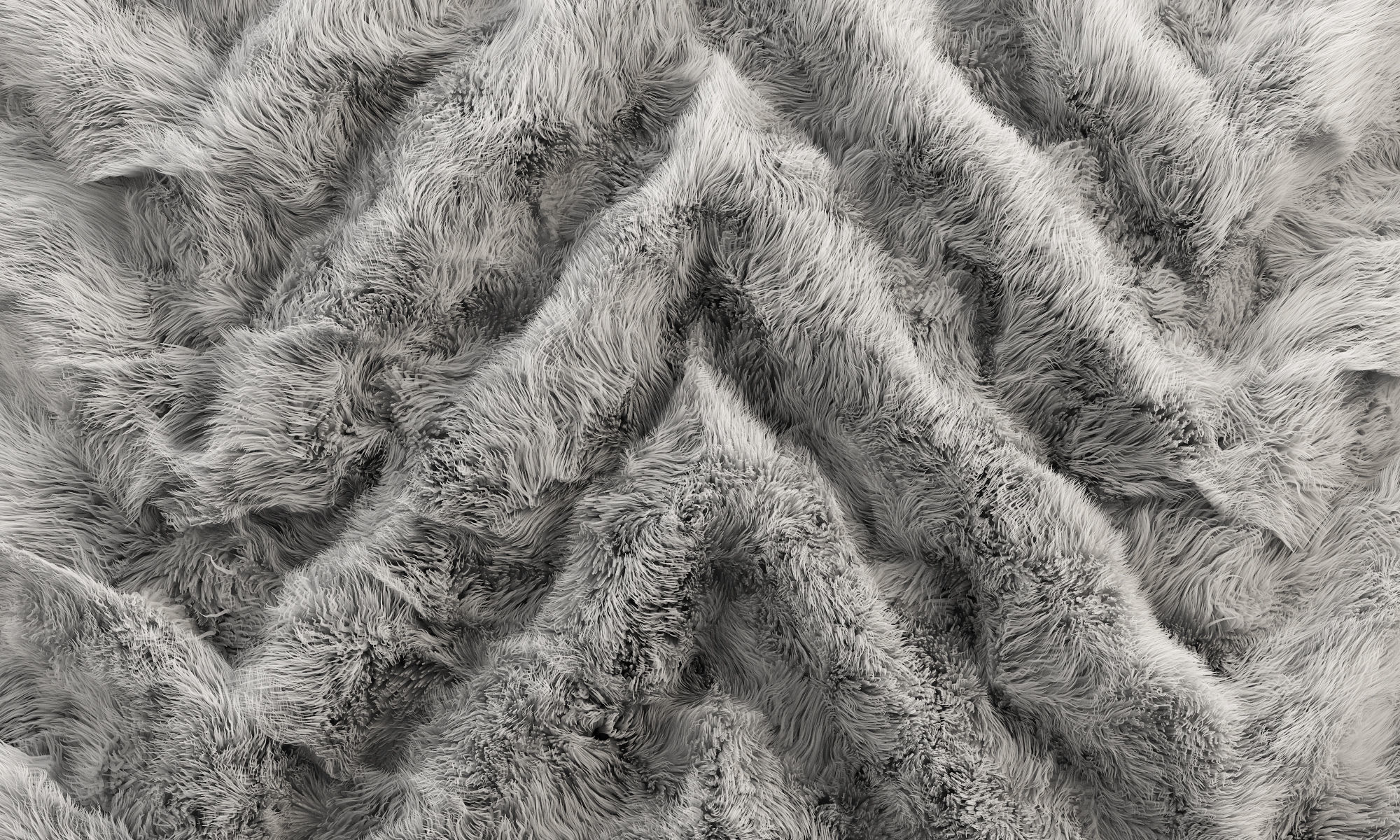 Collection of 38 fur pillows 3D model_70