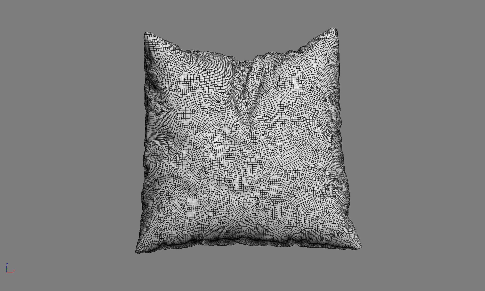 Collection of 38 fur pillows 3D model_22