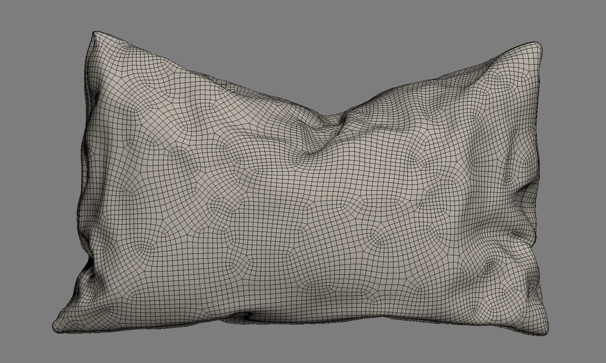 Collection of 38 fur pillows 3D model_66