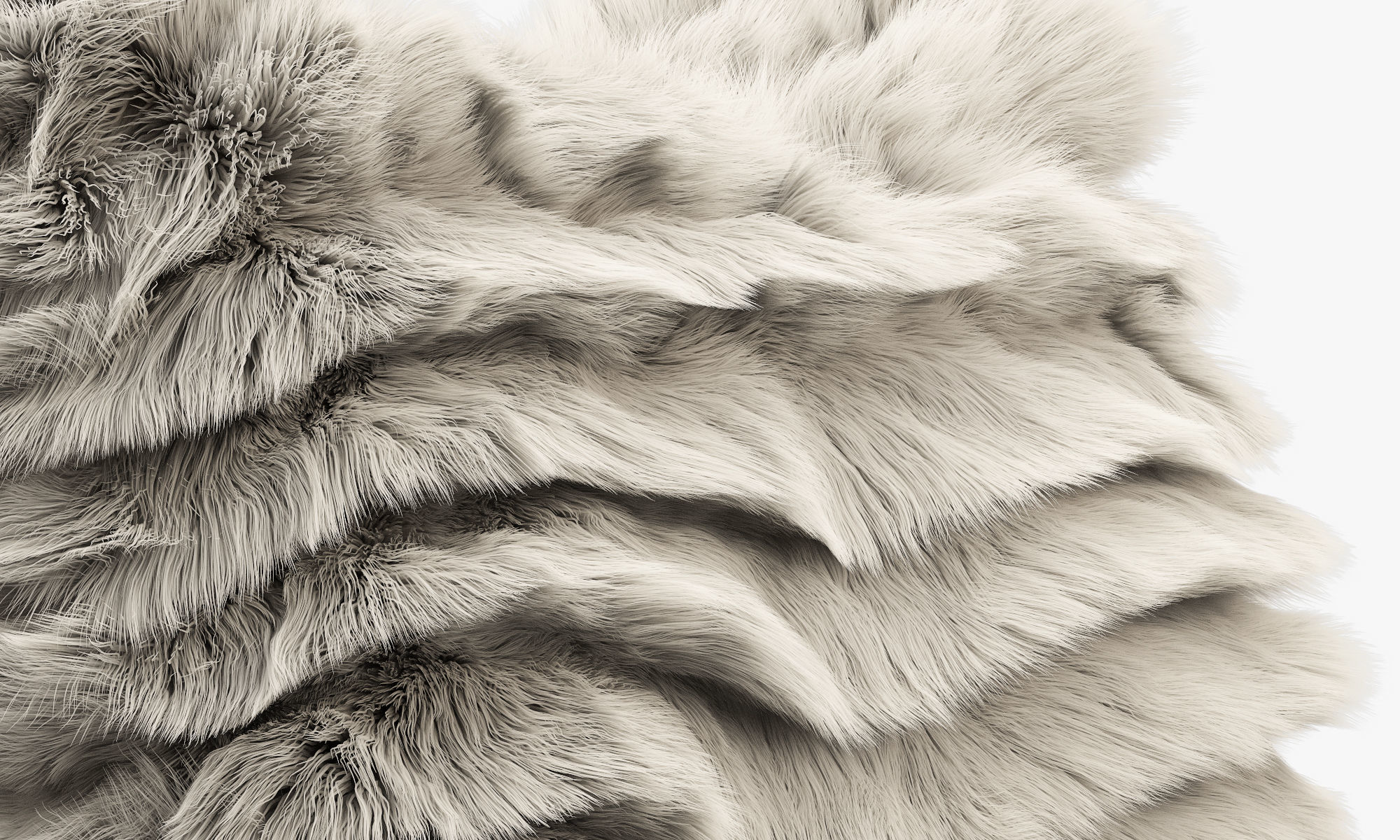 Collection of 38 fur pillows 3D model_100