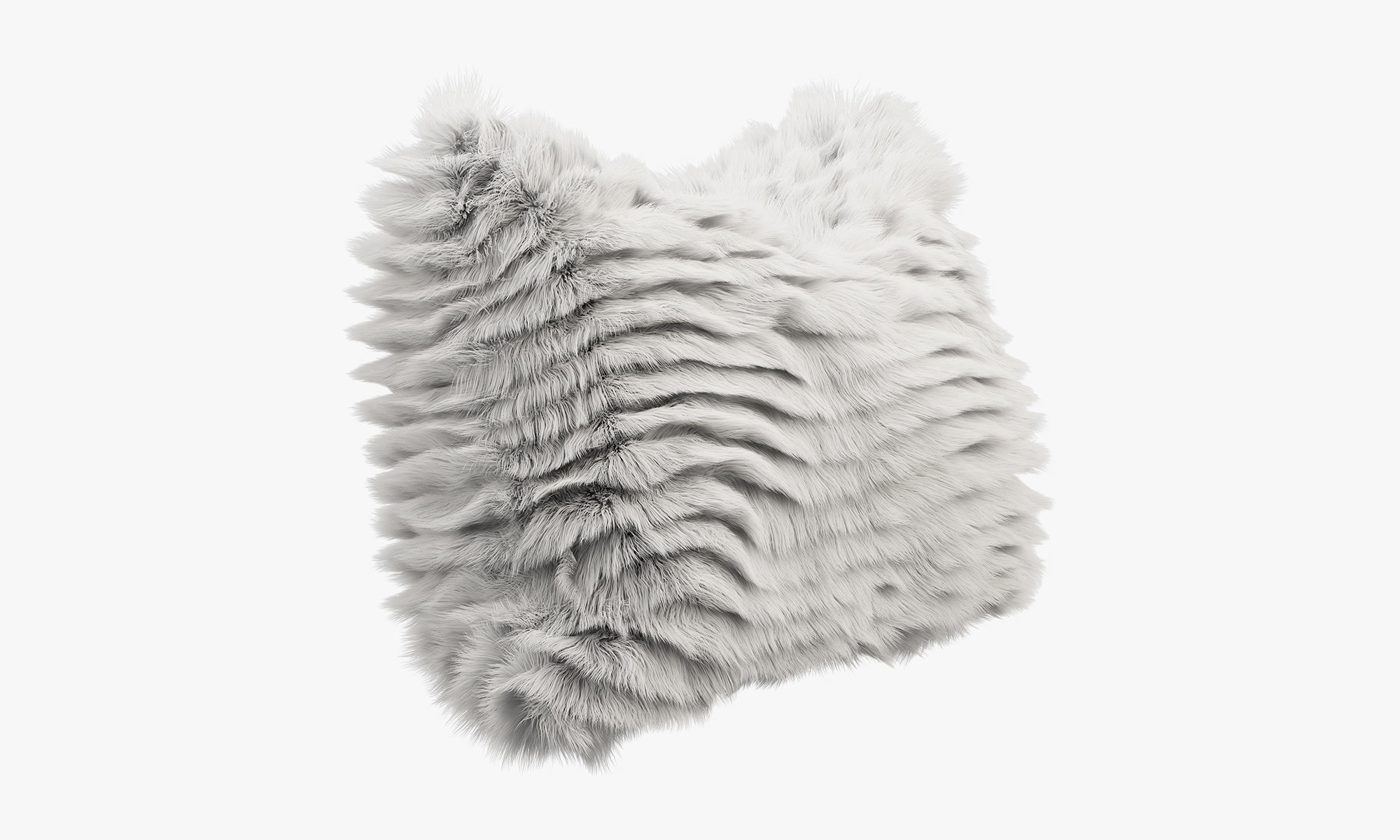 Collection of 38 fur pillows 3D model_97