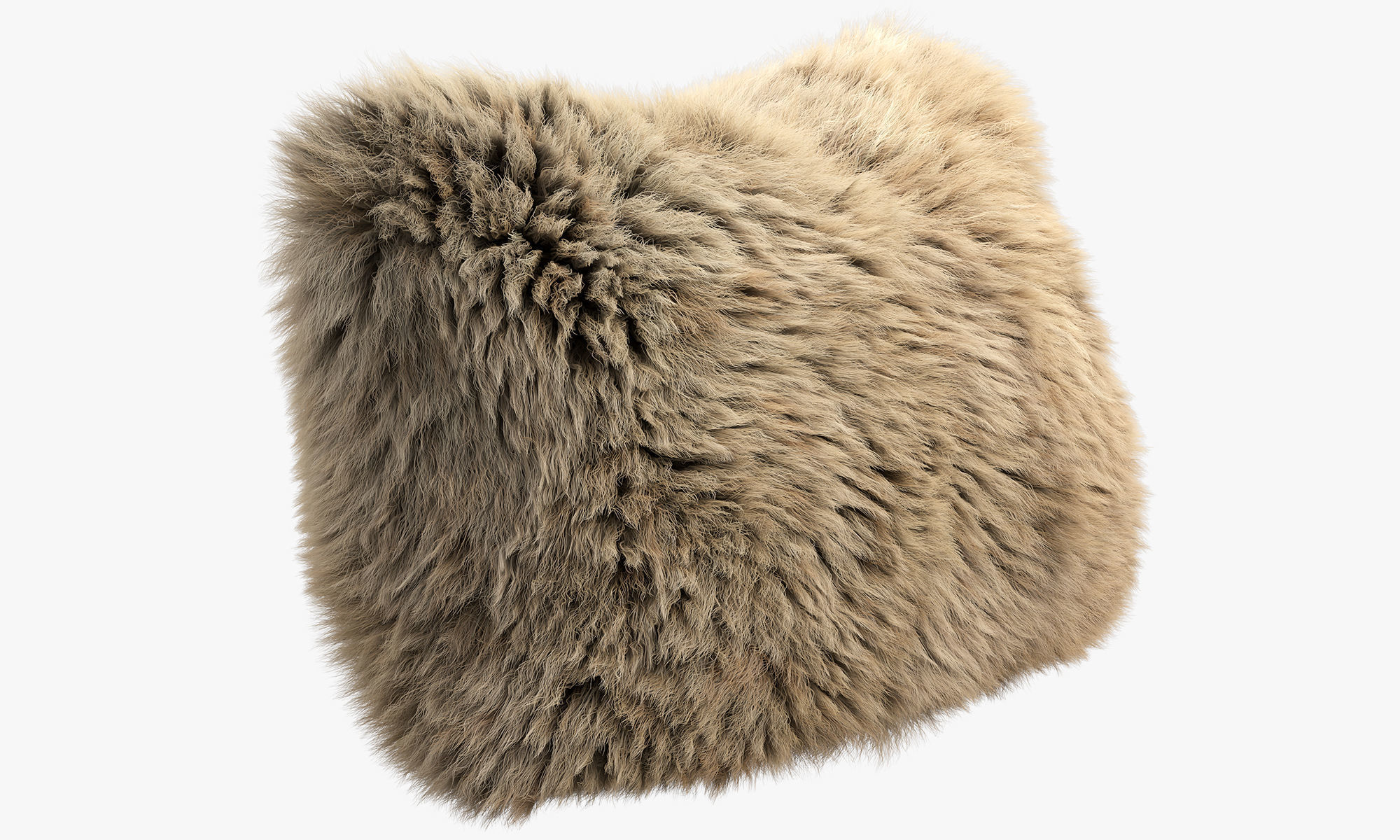 Collection of 38 fur pillows 3D model_50
