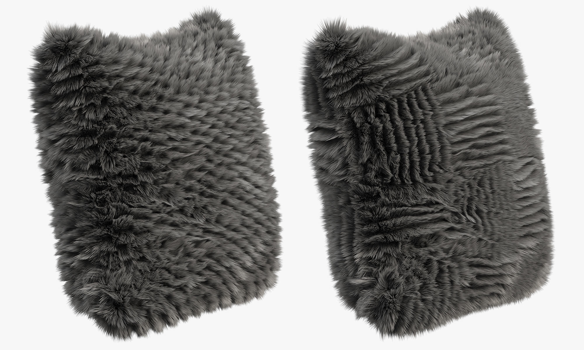 Collection of 38 fur pillows 3D model_85