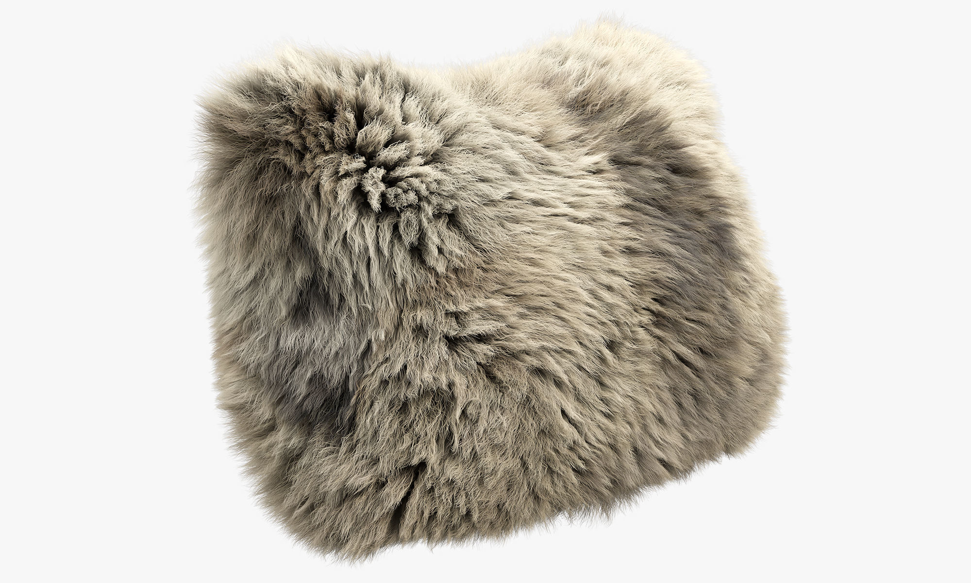 Collection of 38 fur pillows 3D model_53
