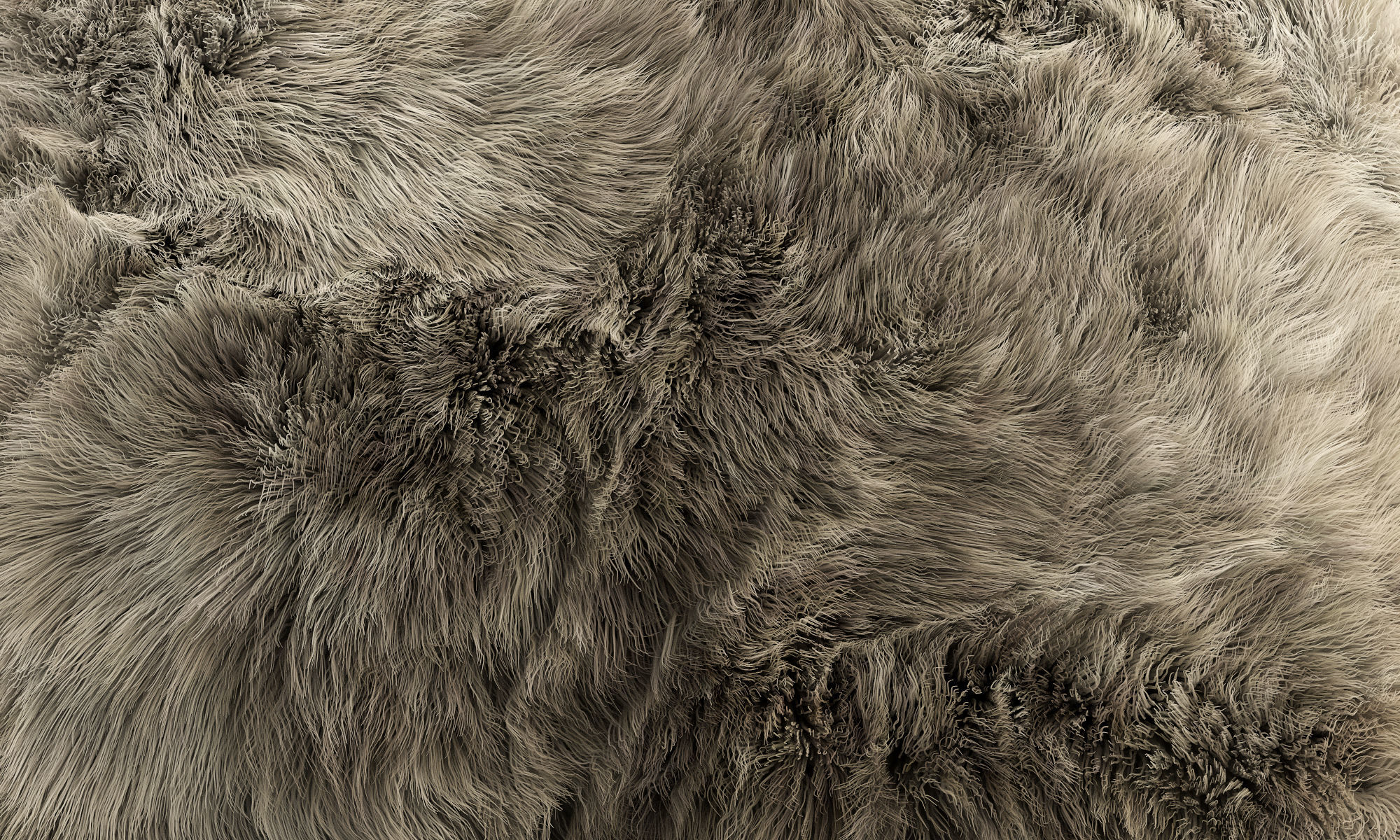 Collection of 38 fur pillows 3D model_27
