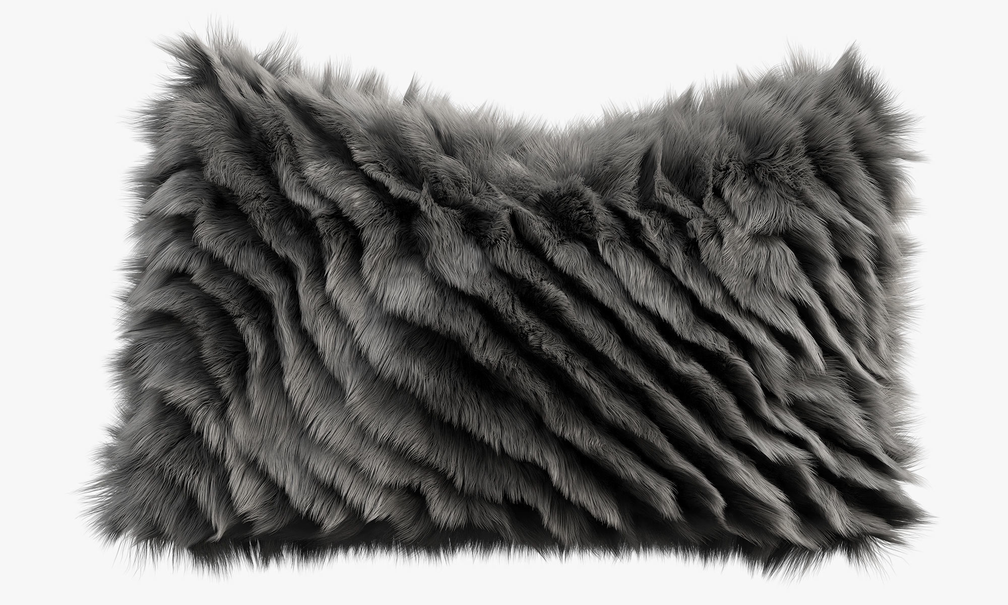 Collection of 38 fur pillows 3D model_106