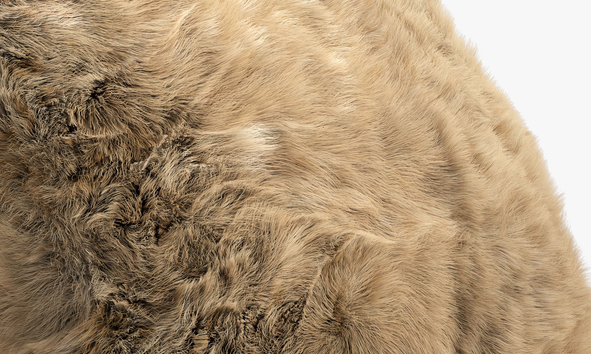 Collection of 38 fur pillows 3D model_38