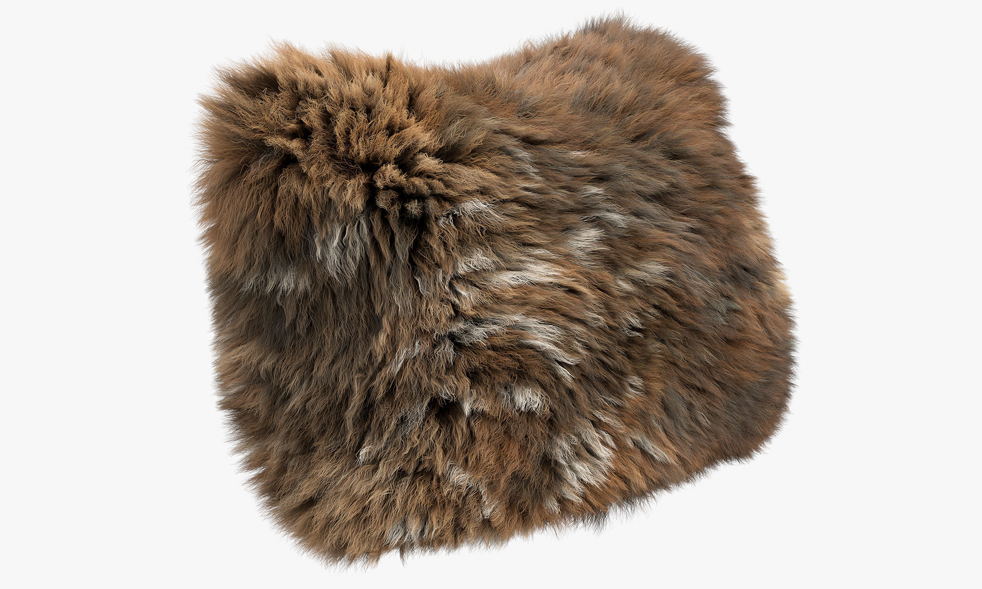 Collection of 38 fur pillows 3D model_58