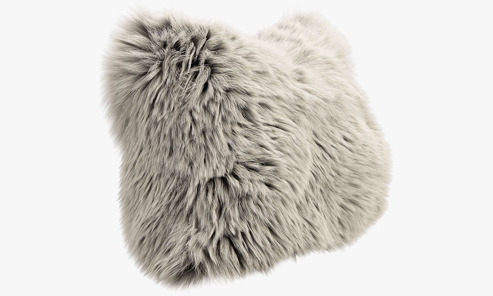Collection of 38 fur pillows 3D model_47