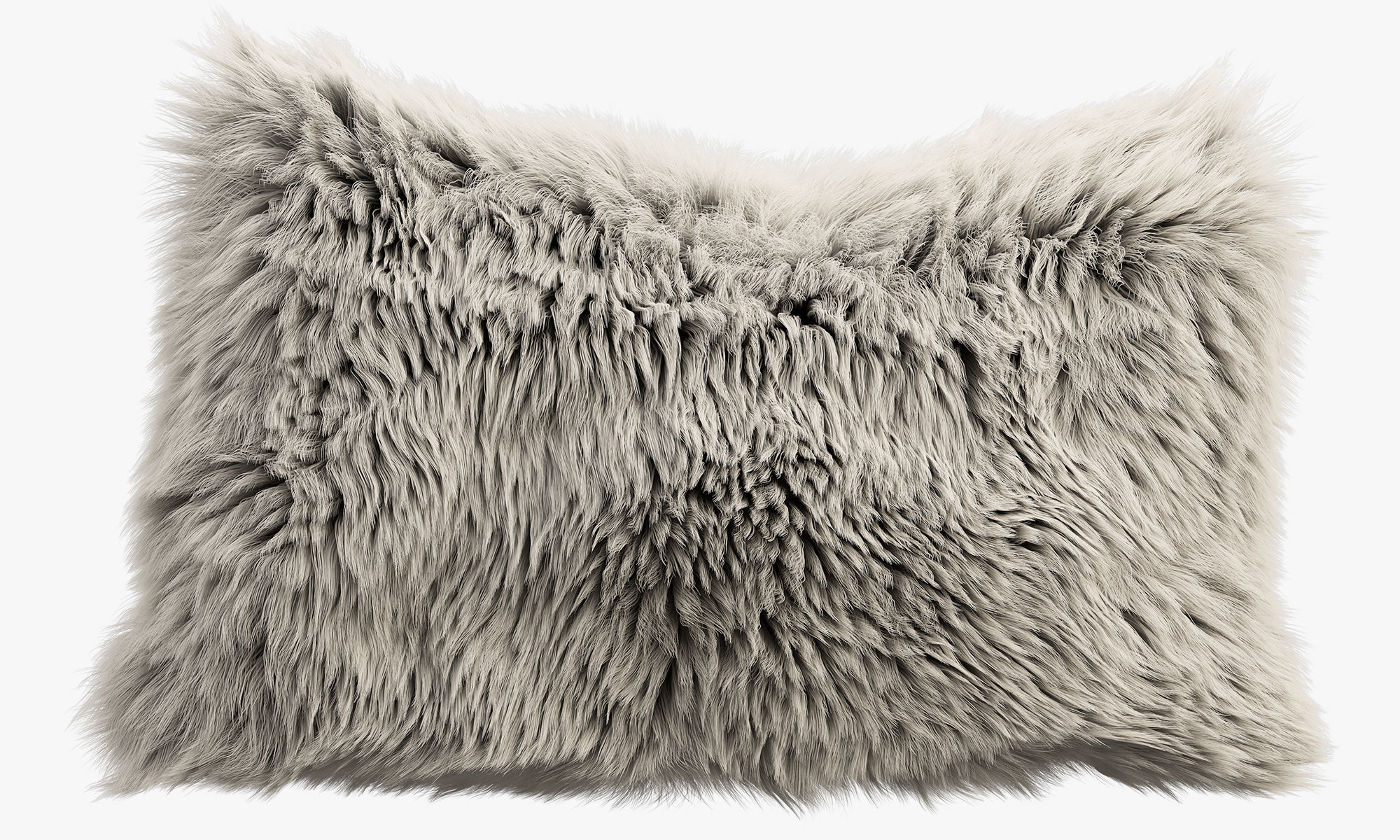 Collection of 38 fur pillows 3D model_46