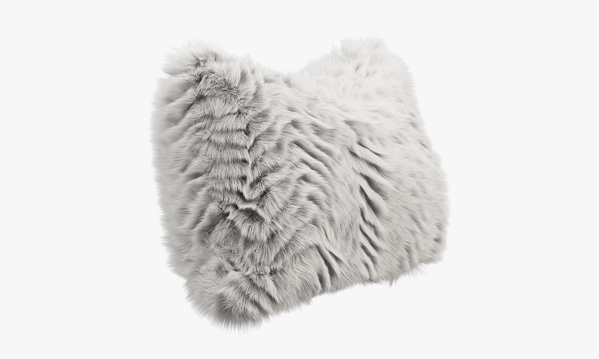 Collection of 38 fur pillows 3D model_91