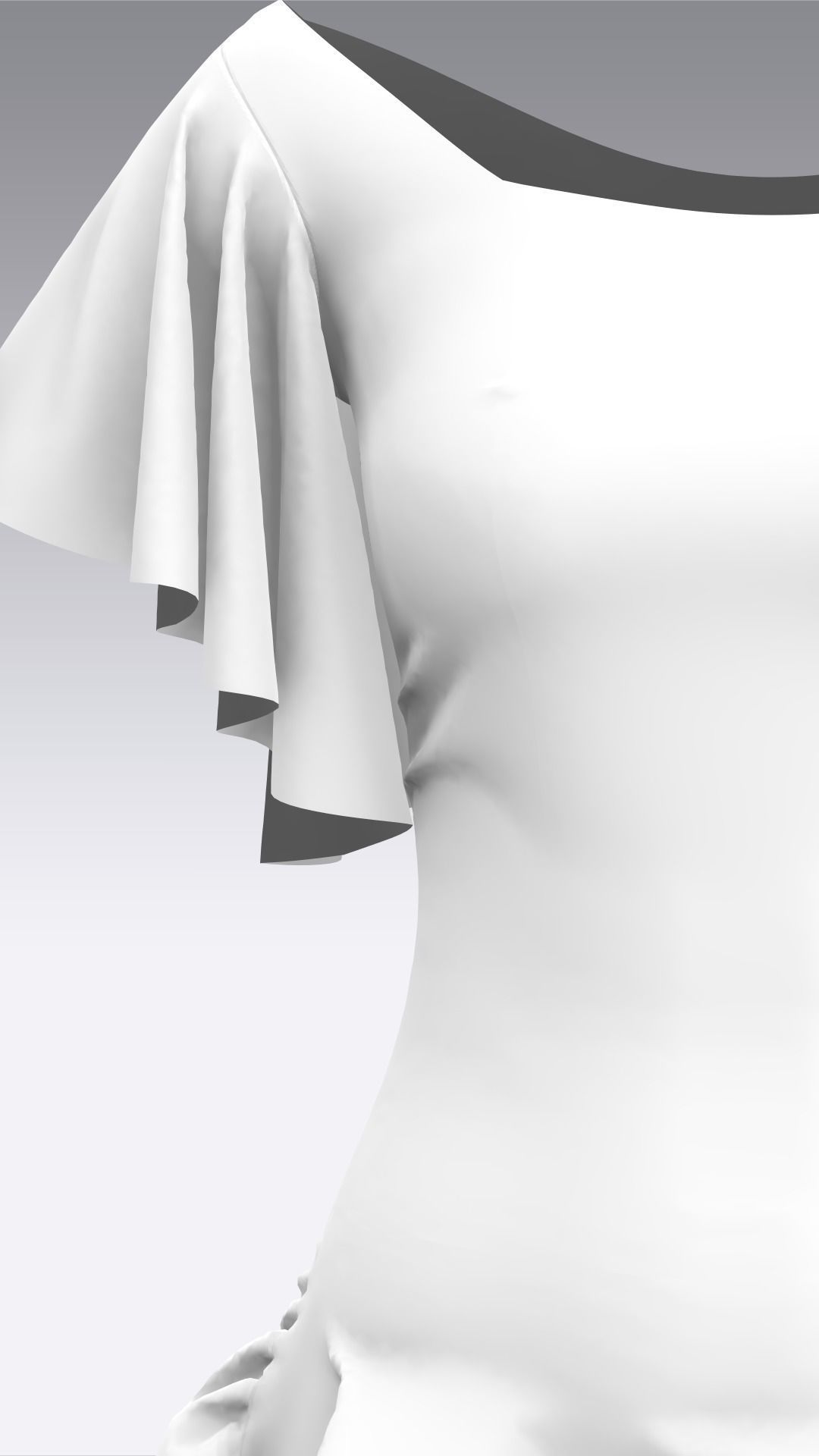 Dress Outfits MD CLO 3D ZPRJ ZPAC project files 3D model_29