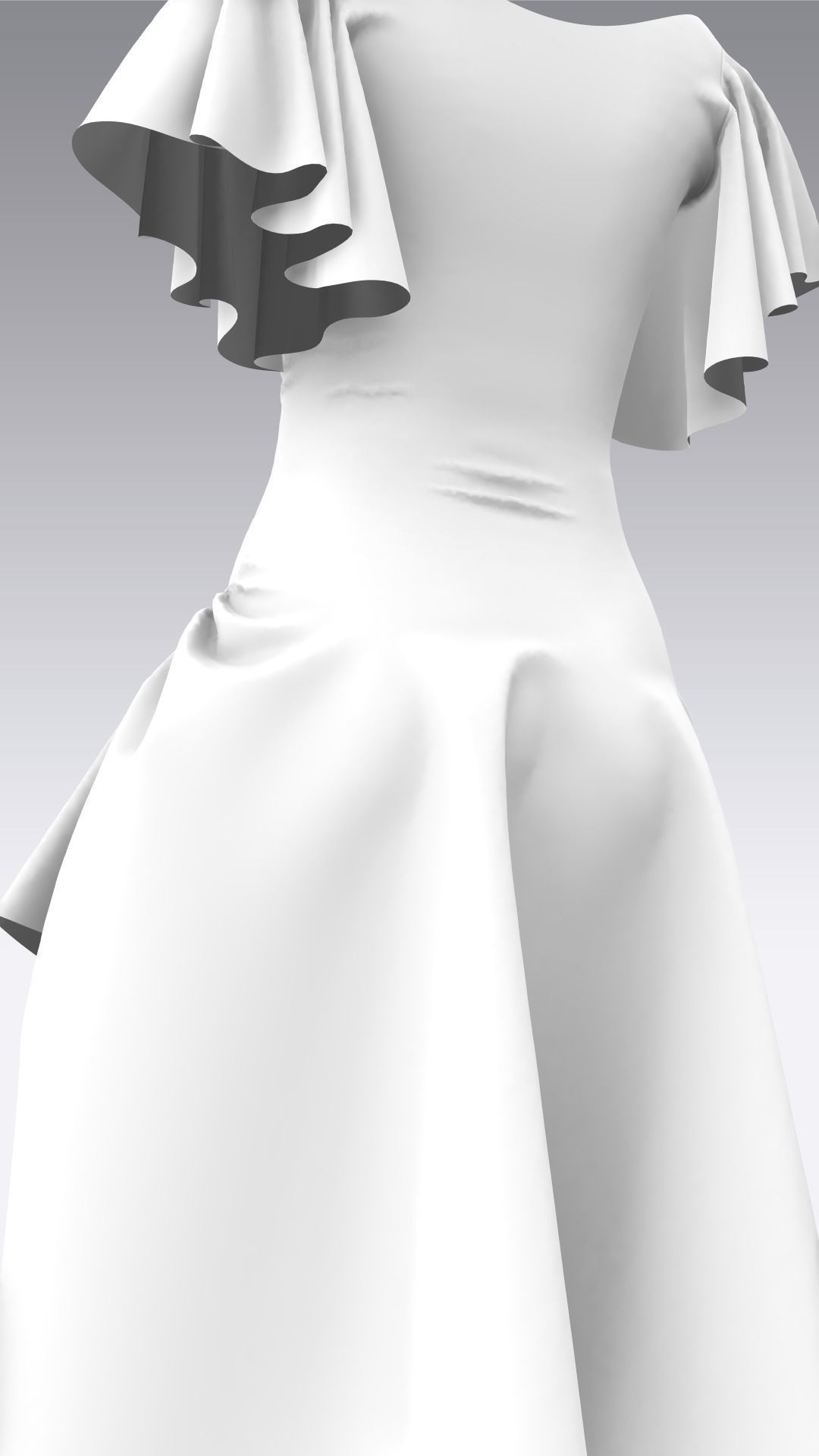 Dress Outfits MD CLO 3D ZPRJ ZPAC project files 3D model_18