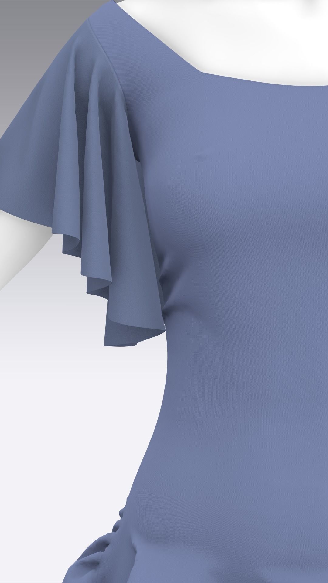 Dress Outfits MD CLO 3D ZPRJ ZPAC project files 3D model_38