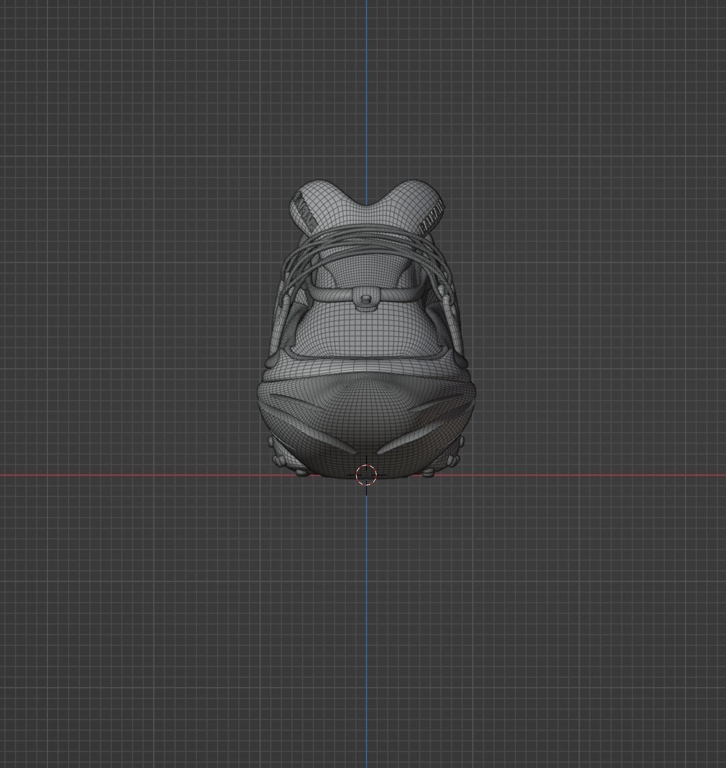 Balmain Unicorn sneakers Low-poly 3D model_6