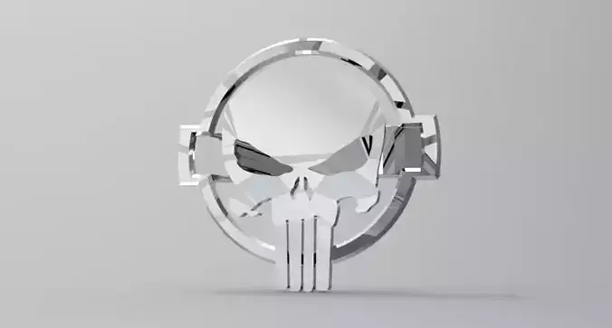 Logo front for nissan auto 3D print model