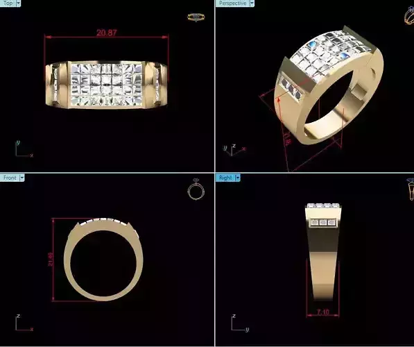 Band 3dm Render Details 