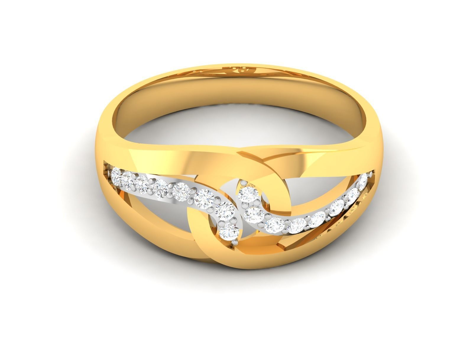 Women ring 3dm Render details 3D print model_17