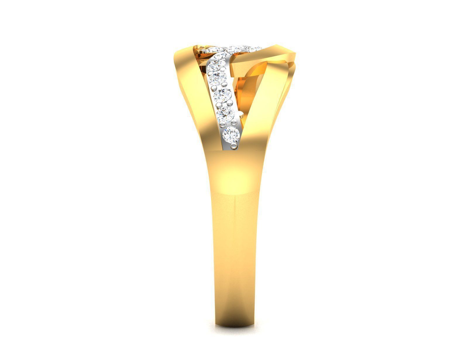 Women ring 3dm Render details 3D print model_4