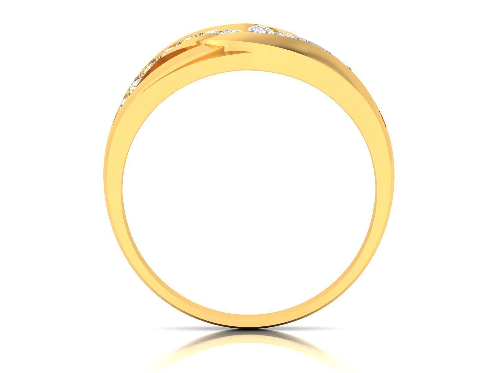 Women ring 3dm Render details 3D print model_2